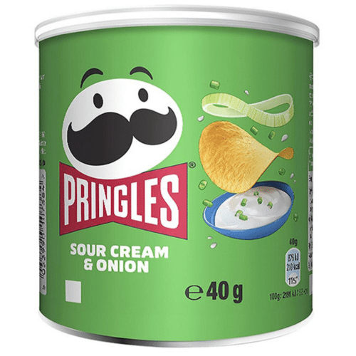 Pringles Sour Cream & Onion chips 40g