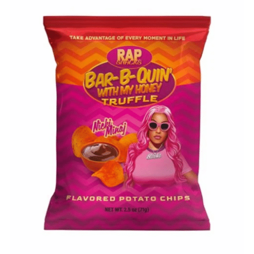 Rap Snacks Chips Nicki Minaj BBQ Honey Truffle 71g