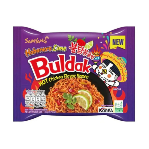 Samyang Buldak Habanero Lime 135g