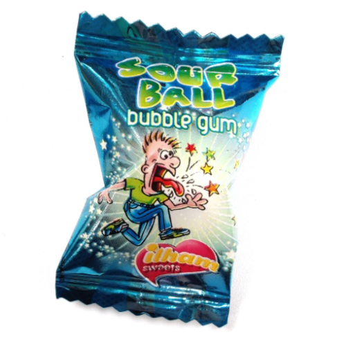 Ilham Sour Balls chewing-gum 5g