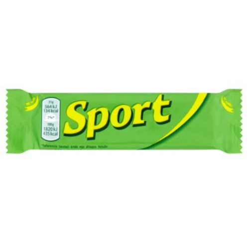 Sport Barre de cacao aromatisée et trempée (chocolat noir) 31g