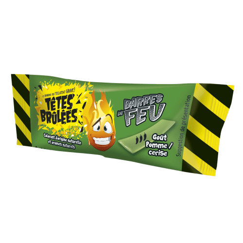 Tete Brulee barres de feu pomme cerise (5 barres)