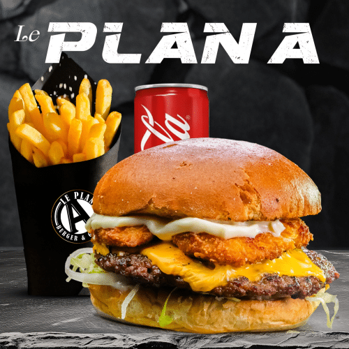 Menu burger Le Plan A
