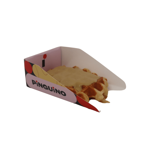 Liège Waffle With Premium Pistachio Sauce