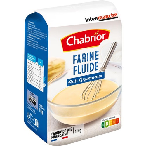 Farine fluide anti-grumeaux