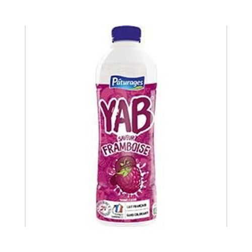 Yaourt à boire saveur framboise - Yab