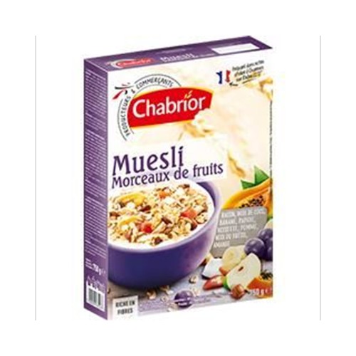 Muesli morceaux de fruits