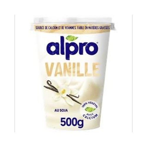 Dessert végétal soja vanille,