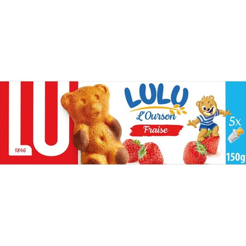 Lulu l'Ourson - Gâteaux fourrés fraise