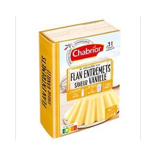 Préparation pour flan entremet saveur vanille