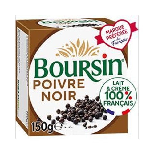 Fromage à tartiner au poivre noir