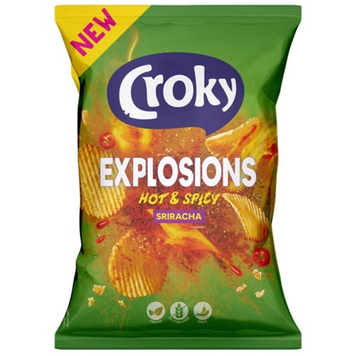 Chips explosion saveur hot and spicy sriracha