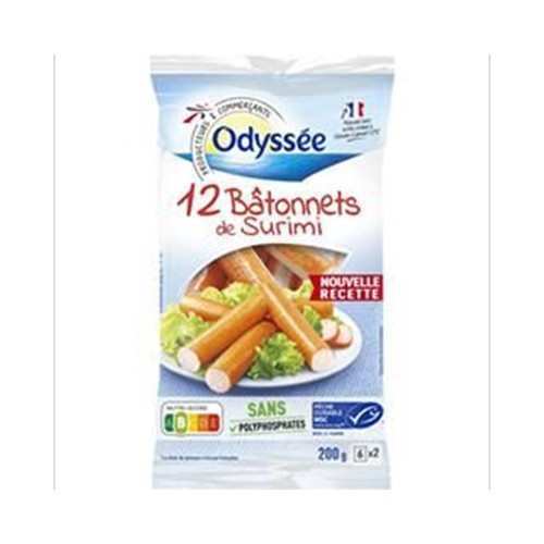 Bâtonnets de surimi