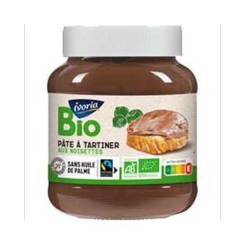 Pâte à tartiner aux noisettes BIO