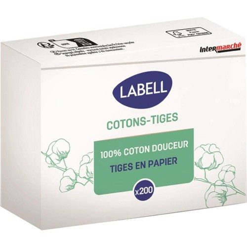 Cotons-tiges 100% coton douceur