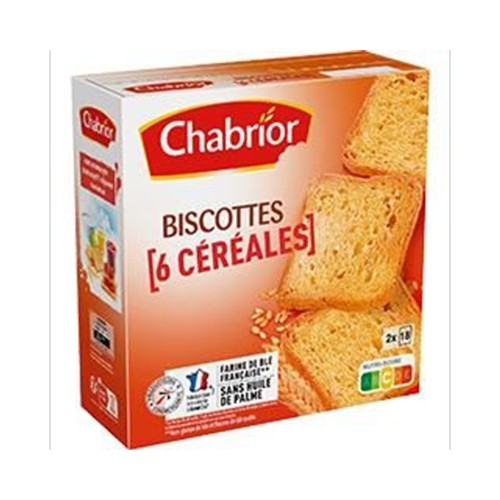 Biscottes 6 céréales