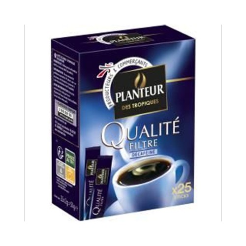Café soluble Qualité Filtre décaféiné