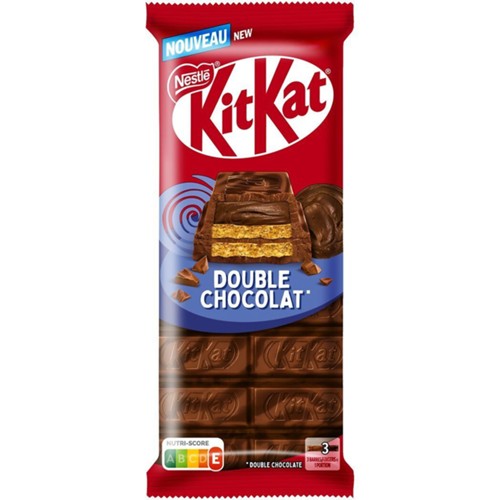 Tablette double chocolat