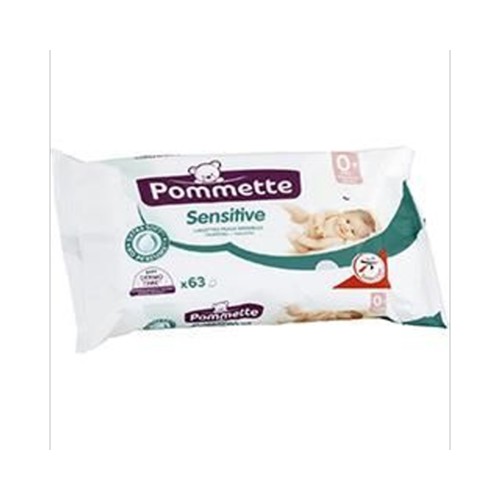 Lingettes bébé peaux sensibles, 0+ mois