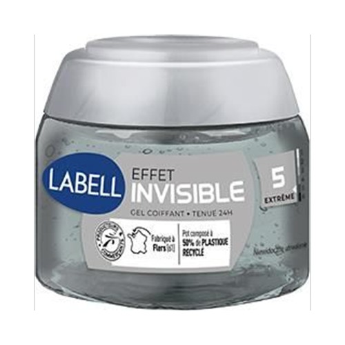 Gel coiffant effet invisible