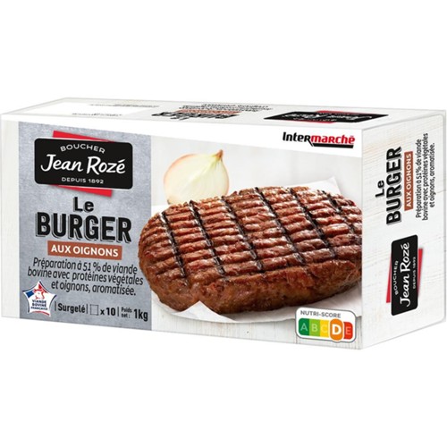 Le Burger aux oignons