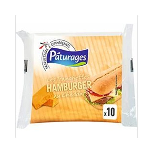 Les Tranchettes Hamburger au cheddar