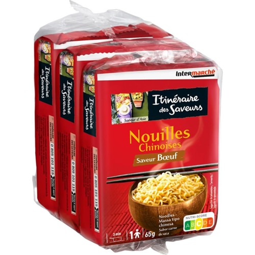 Saveur d'Asie - Nouilles chinoises saveur boeuf