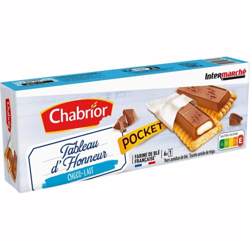 Tableau d'honneur choco crème
