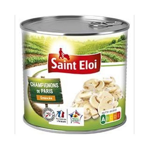 Champignons de Paris émincés