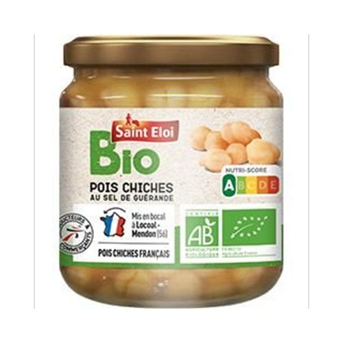 Pois chiches au sel de Guérande BIO