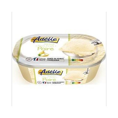 Sorbet plein fruit poire
