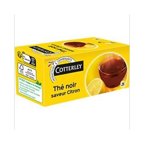 Thé noir saveur citron