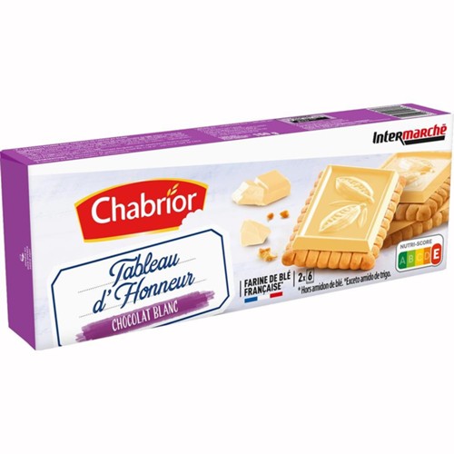 Biscuits Tableau d'Honneur chocolat blanc