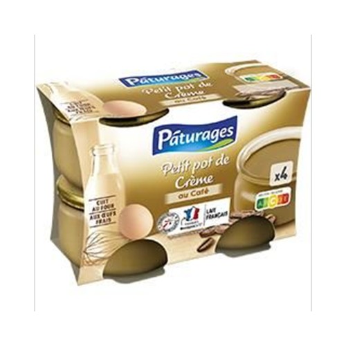 Petit pot de crème au café