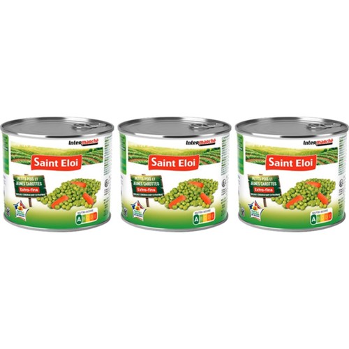 Petits pois et jeunes carottes extra-fins