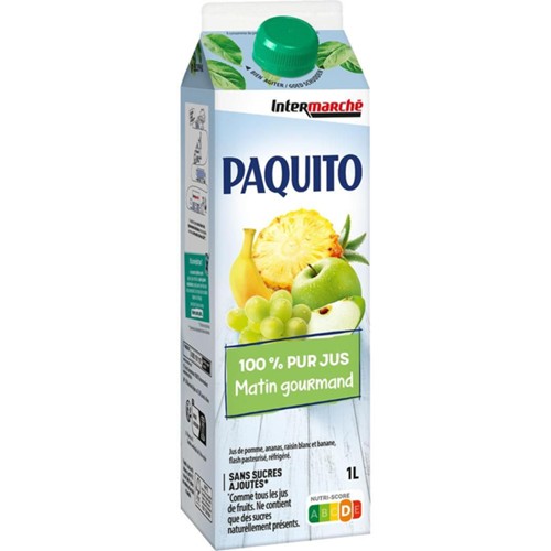 100% Pur Jus - Jus de fruits Matin Gourmand