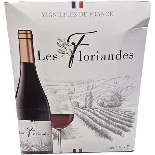 Cubi Les Floriandes 3L Rouge