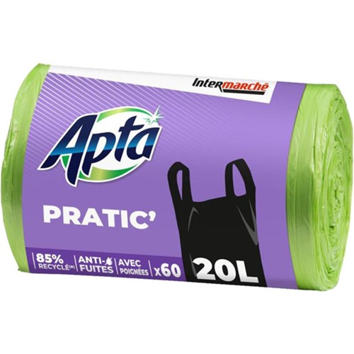 Sac poubelle multi-usages Eco Pratic, 20 l