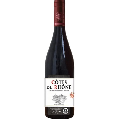Côtes du Rhône, vin rouge