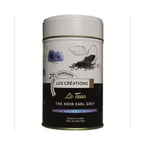 Le Tsar thé noir Earl Grey parfum agrumes et bergamote