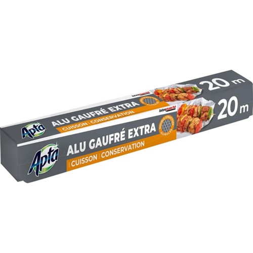 Aluminium gaufré extra 20 m