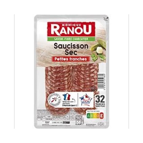 Saucisson sec petites tranches