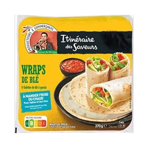 Saveur du Mexique - Wraps de blé