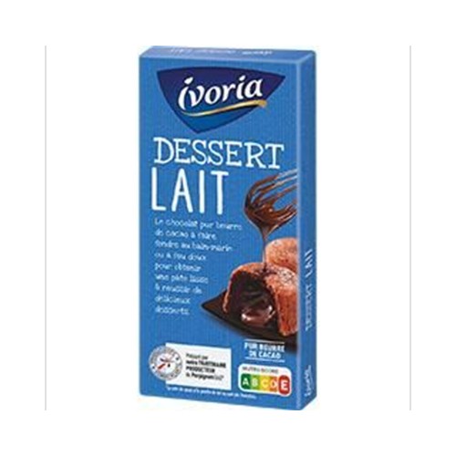 Chocolat lait dessert