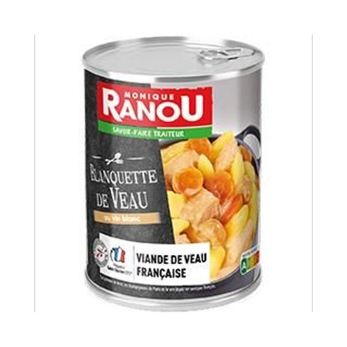 Blanquette de veau au vin blanc