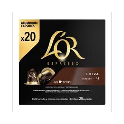 Espresso - Capsules de café compatibles Nespresso Forza intensité 9