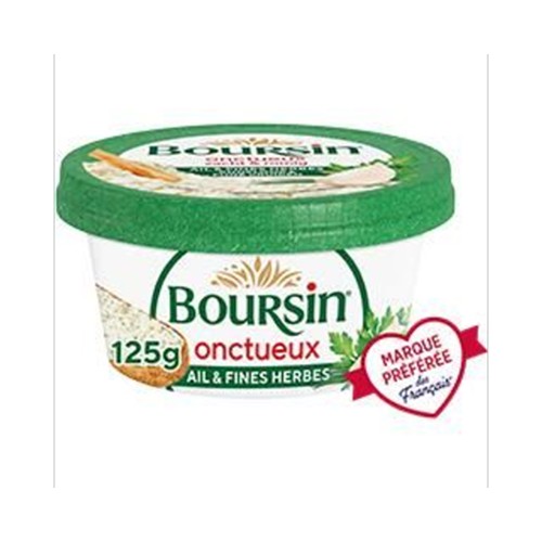 Fromage onctueux à tartiner ail & fines herbes