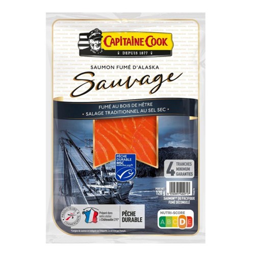 L'Indomptable saumon fumé sauvage