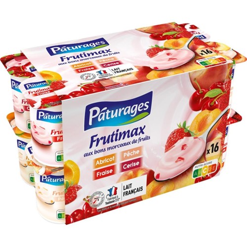 Frutimax - Yaourts avec morceaux de fruits
