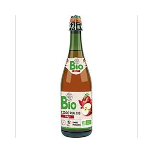 Cidre pur jus brut BIO